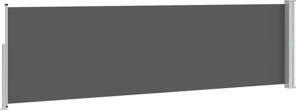 VidaXL Zatahovací boční markýza / zástěna 160 x 514 cm [42035339] Barva: Hnědá