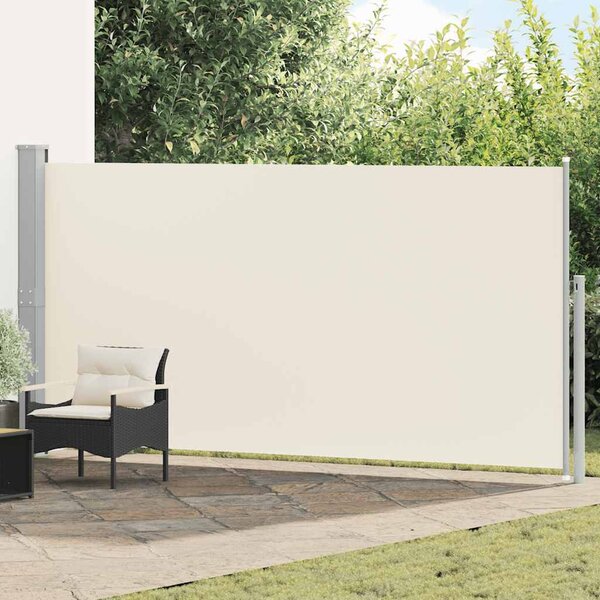 VidaXL Zatahovací boční markýza / zástěna 160 x 514 cm [42035339] Barva: Hnědá