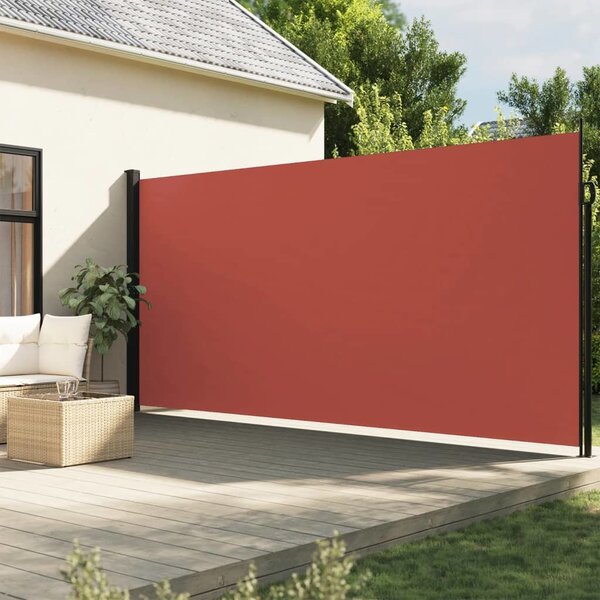 VidaXL Zatahovací boční markýza 200 x 600 cm [42035537] Barva: Hnědá