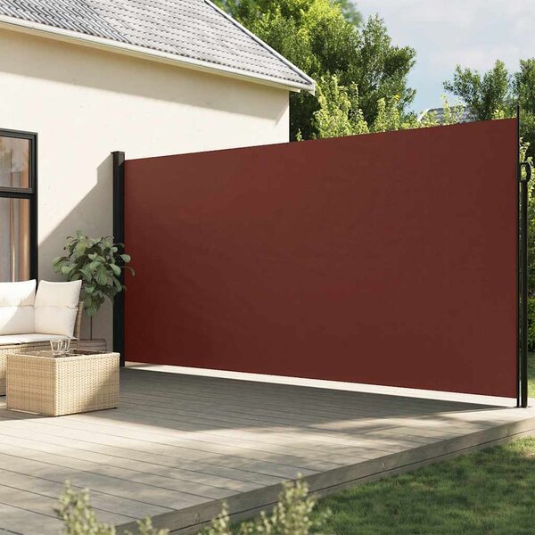 VidaXL Zatahovací boční markýza 220 x 600 cm [42035546] Barva: Černá