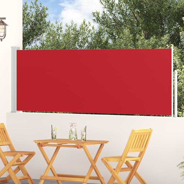 VidaXL Zatahovací boční markýza / zástěna na terasu 100 x 314 cm [42035286] Barva: Hnědá