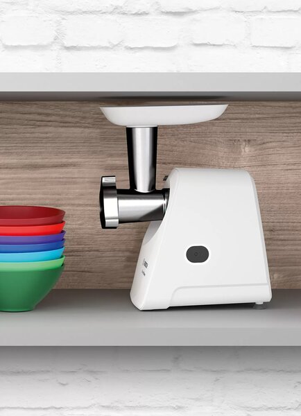 Bosch MFW2520W mlýnek na maso 1500 W Nerezová ocel, Bílá
