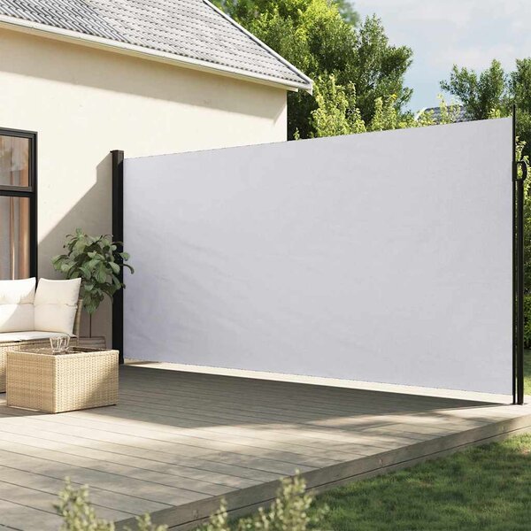 VidaXL Zatahovací boční markýza 220 x 600 cm [42035546] Barva: Černá