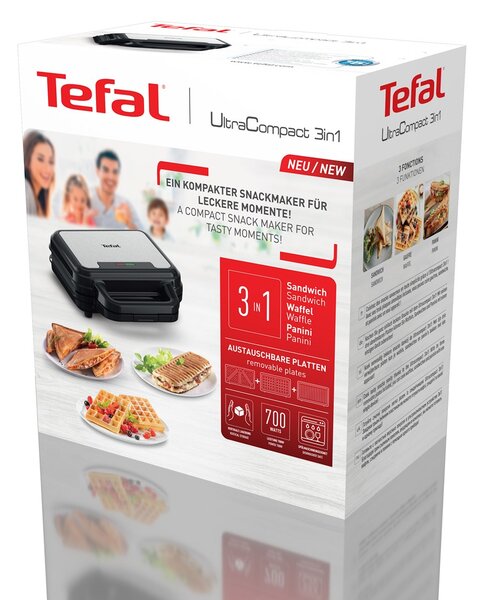 Tefal UltraCompact 3in1 SW383D10 kontaktní gril