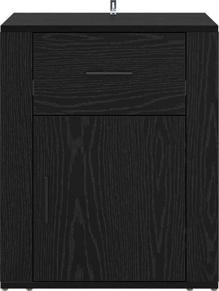 VidaXL Noční stolek 50x36x60 cm kompozitní dřevo [881071] Barva: dub sonoma