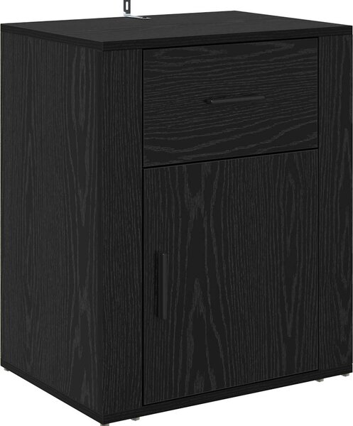 VidaXL Noční stolek 50x36x60 cm kompozitní dřevo [881071] Barva: dub sonoma