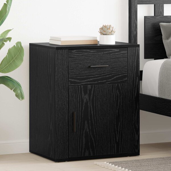 VidaXL Noční stolek 50x36x60 cm kompozitní dřevo [881071] Barva: dub sonoma
