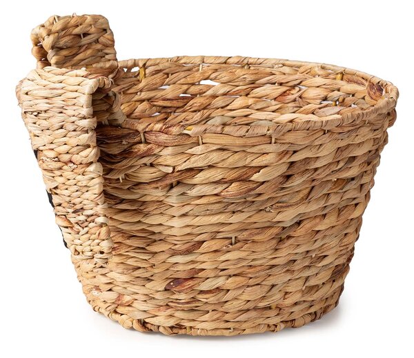 Compactor dětský koš na hračky FABBLE M - Zajíc, z vodního hyacintu, 35 x 23 x 26 cm