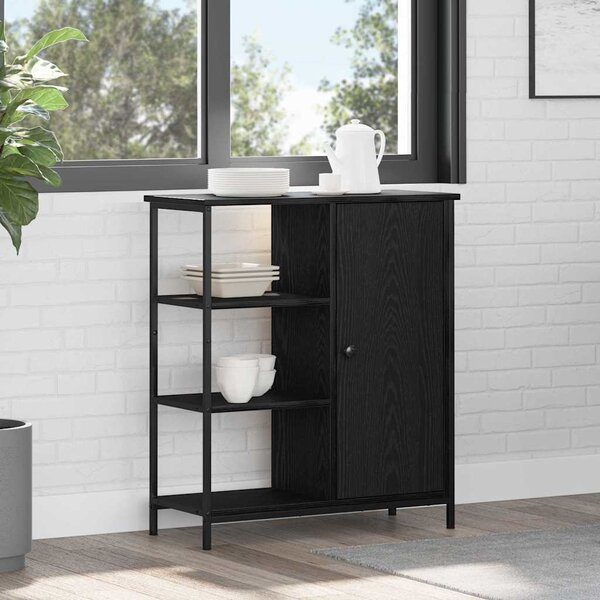 VidaXL Příborník 70 x 30 x 80 cm konstruované dřevo [869090] Barva: dub sonoma