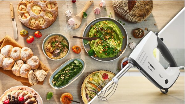 Bosch MFQ37470 Ruční mixér 750 W Černá, Bílá