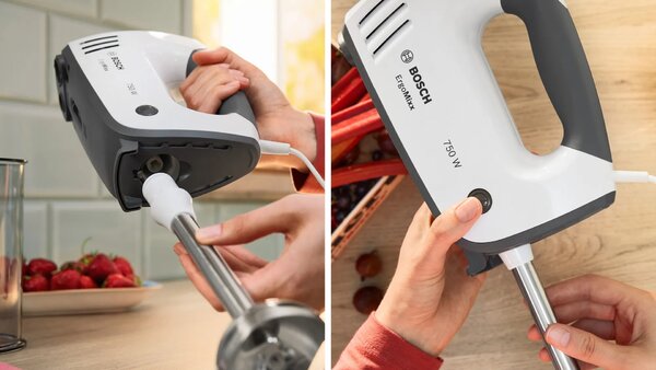 Bosch MFQ37470 Ruční mixér 750 W Černá, Bílá