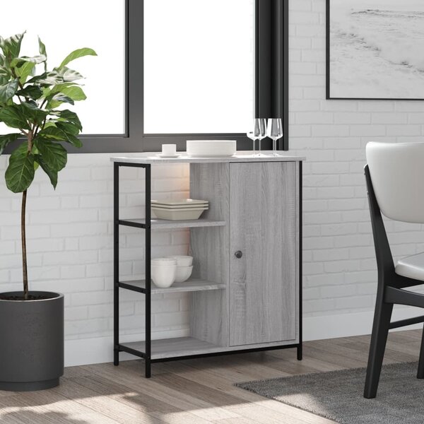 VidaXL Příborník 70 x 30 x 80 cm konstruované dřevo [869090] Barva: dub sonoma