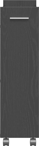 VidaXL Skříňka na kolečkách 60x22x79 cm kompozitní dřevo [869140] Barva: dub sonoma