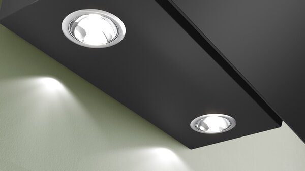 Bosch Serie 2 DWK65DK60 digestoř Nástěnný Černá 430 m³/h A