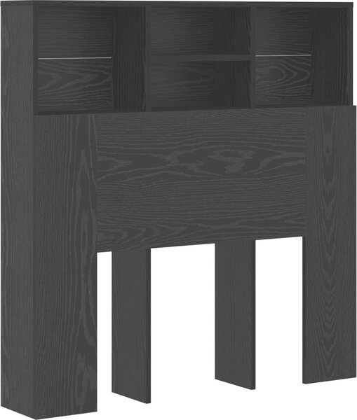 VidaXL Čelo postele s úložným prostorem 100 x 19 x 103,5 cm [879446] Barva: Bílá