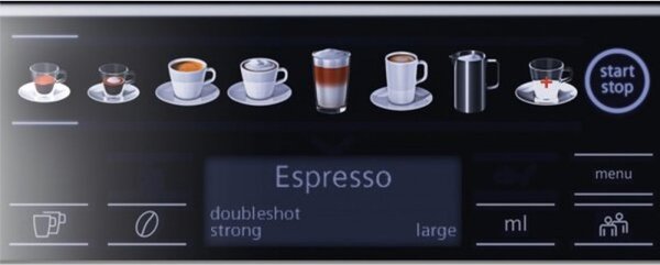 Siemens EQ.6 TE654319RW kávovar Plně automatické Espresso kávovar 1,7 l