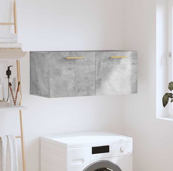 VidaXL Nástěnná skříňka 80 x 36,5 x 35 cm kompozitní dřevo [879557] Barva: dub sonoma