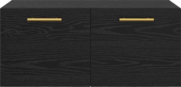 VidaXL Nástěnná skříňka 80 x 36,5 x 35 cm kompozitní dřevo [879557] Barva: dub sonoma