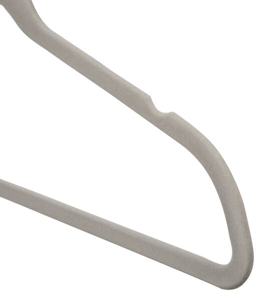 Sada 5 ks dětských ramínek Compactor Velvet, potažené sametem, 28 x 18,5 cm