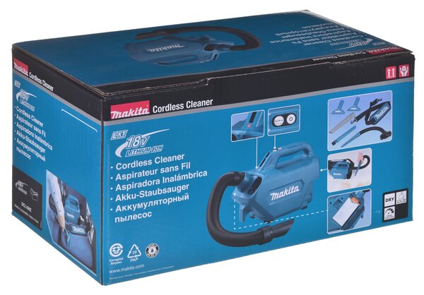 Vysavač MAKITA DCL184Z 18V