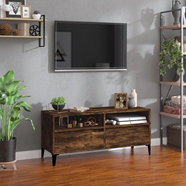 VidaXL TV skříňka 100 x 34,5 x 44,5 cm kompozitní dřevo [881470] Barva: dub sonoma