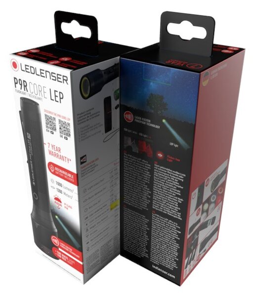 Ledlenser 502987 svítilna Černá Ruční svítilna LED