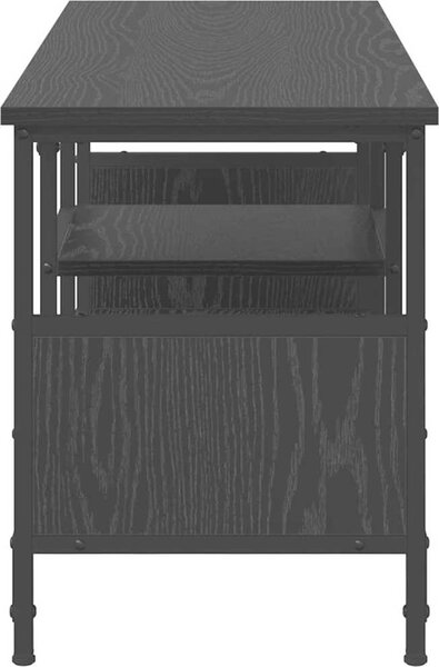 VidaXL TV skříňka 100x35x45 cm kompozitní dřevo a železo [881306] Barva: dub sonoma