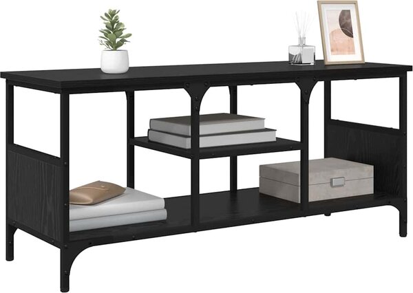 VidaXL TV skříňka 100x35x45 cm kompozitní dřevo a železo [881306] Barva: dub sonoma