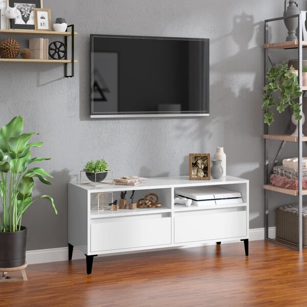VidaXL TV skříňka 100 x 34,5 x 44,5 cm kompozitní dřevo [881470] Barva: dub sonoma