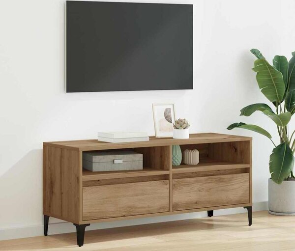 VidaXL TV skříňka 100 x 34,5 x 44,5 cm kompozitní dřevo [881470] Barva: dub sonoma