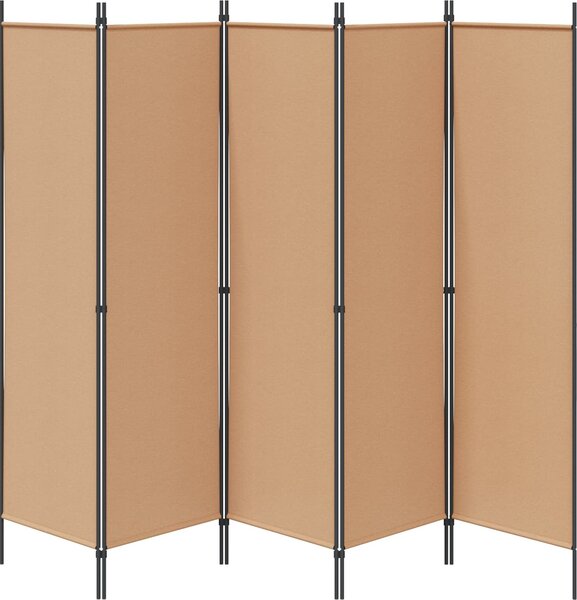 VidaXL 5dílný paraván 250 x 180 cm [42039195] Barva: antracitová