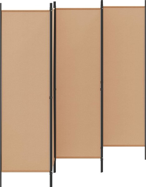 VidaXL 5dílný paraván 250 x 180 cm [42039195] Barva: antracitová