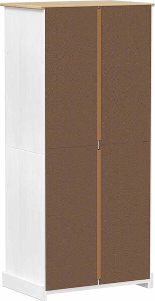 VidaXL Skříně se zásuvkou 76 x 50 x 170 cm Masivní borové dřevo [42024936] Barva: Medový vosk