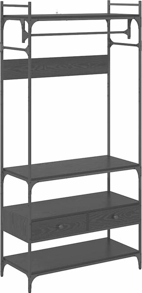 VidaXL Stojan na oblečení se zásuvkami 89 x 39 x 184,5 cm [883549] Barva: dub sonoma