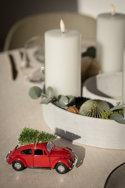 Vánoční autíčko Xmas Car Red
