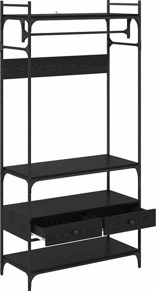 VidaXL Stojan na oblečení se zásuvkami 89 x 39 x 184,5 cm [883549] Barva: dub sonoma