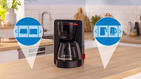 Bosch TKA3M133 kávovar Poloautomatické Kávovar na překapávanou kávu 1,4 l