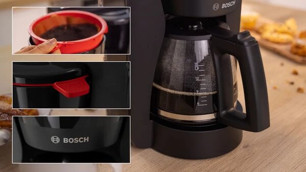 Bosch TKA3M133 kávovar Poloautomatické Kávovar na překapávanou kávu 1,4 l