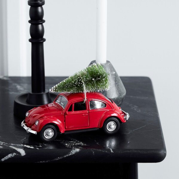 Vánoční autíčko Xmas Car Red