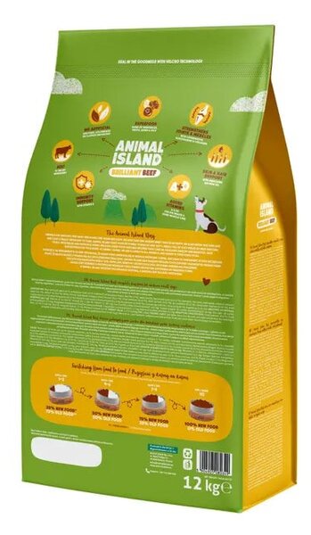 ANL ANIMAL ISLAND Brilliant beef - suché krmivo pro psy - 12kg