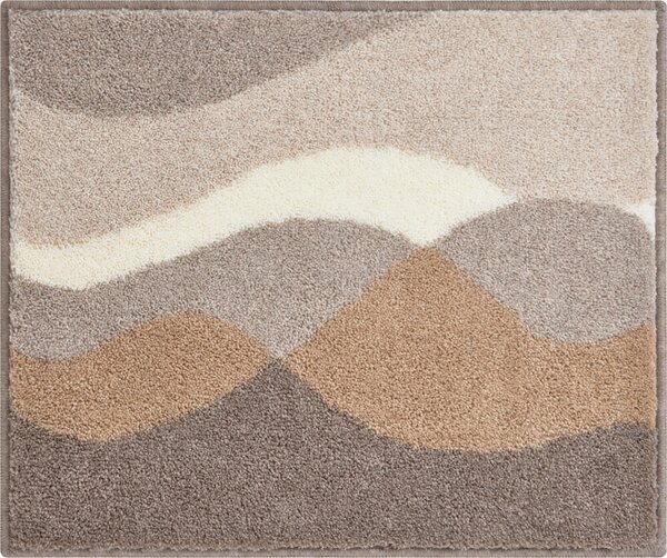 GRUND Koupelnová předložka HILLS taupe Rozměr: 55x65 cm