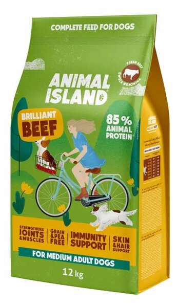 ANL ANIMAL ISLAND Brilliant beef - suché krmivo pro psy - 12kg