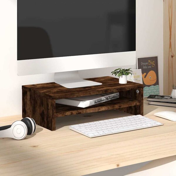 VidaXL Stojan na monitor 42 x 24 x 13 cm kompozitní dřevo [862407] Barva: dub sonoma