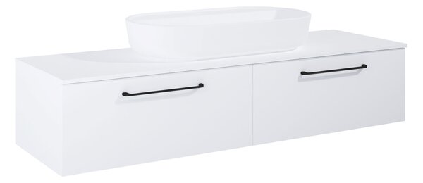 Elita Look Slim skříňka 160x44.9x31.8 cm pod umyvadlo závěsná bílá RE081604025290