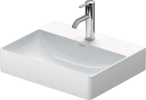 Duravit DuraSquare umyvadlo 50x40 cm obdélníkový klasický bílá lesk 2356500070