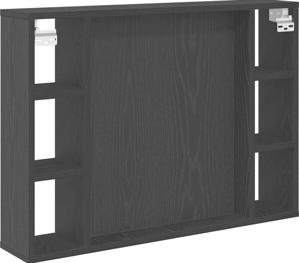 VidaXL Zrcadlová skříňka s LED 76 x 15 x 55 cm [862104] Barva: dub sonoma