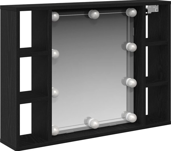 VidaXL Zrcadlová skříňka s LED 76 x 15 x 55 cm [862104] Barva: dub sonoma
