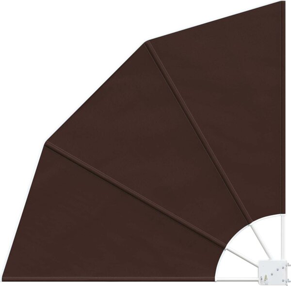 VidaXL Zástěna na balkon 210 x 210 cm Polyester [42037145] Barva: Cihlová