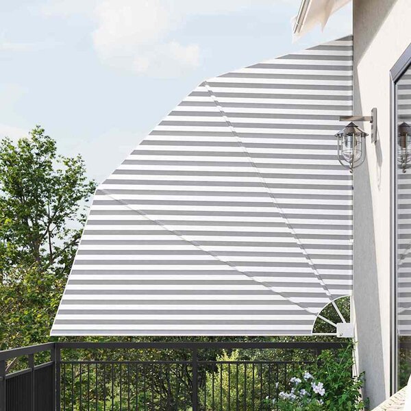VidaXL Zástěna na balkon 210 x 210 cm Polyester [42037145] Barva: Cihlová