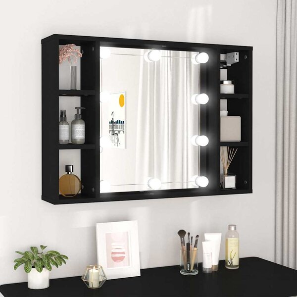 VidaXL Zrcadlová skříňka s LED 76 x 15 x 55 cm [862104] Barva: dub sonoma